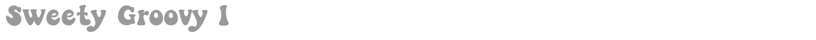 Sweety Groovy font preview